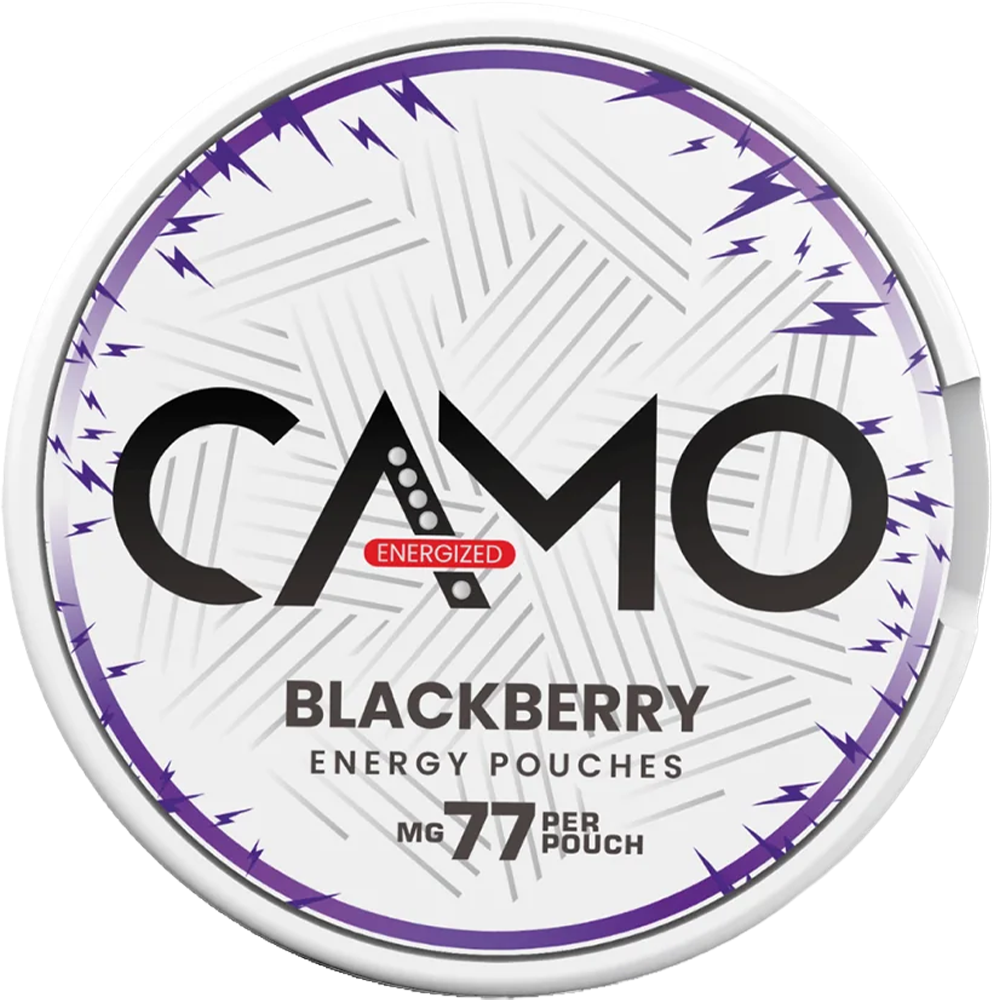 CAMO Energized – Blackberry 77 mg Nicotine-Free