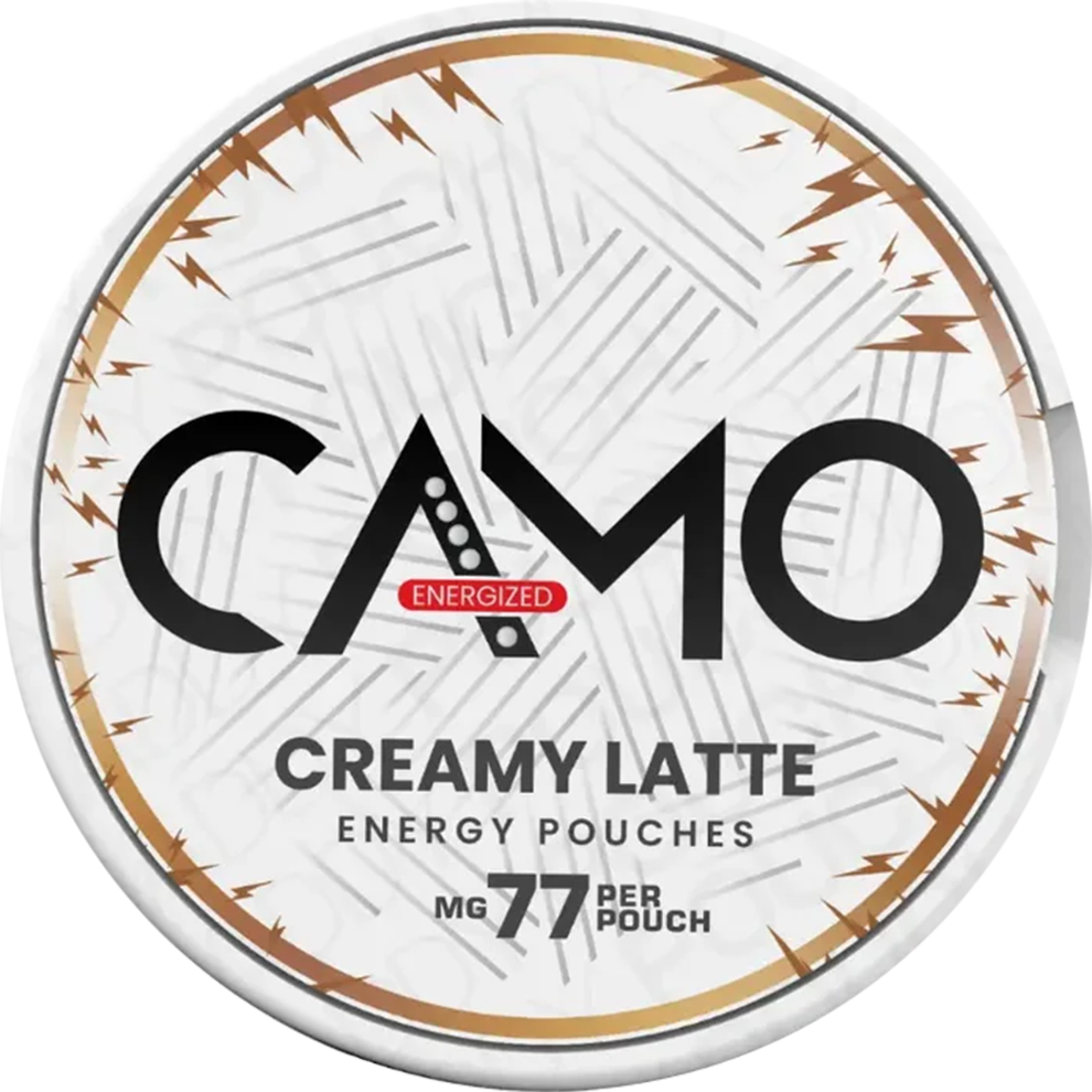 CAMO Energized – Creamy Latte 77 mg Nicotine-Free