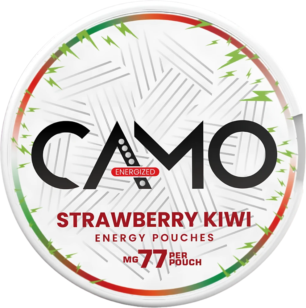CAMO Energized – Strawberry Kiwi 77 mg Nicotine-Free