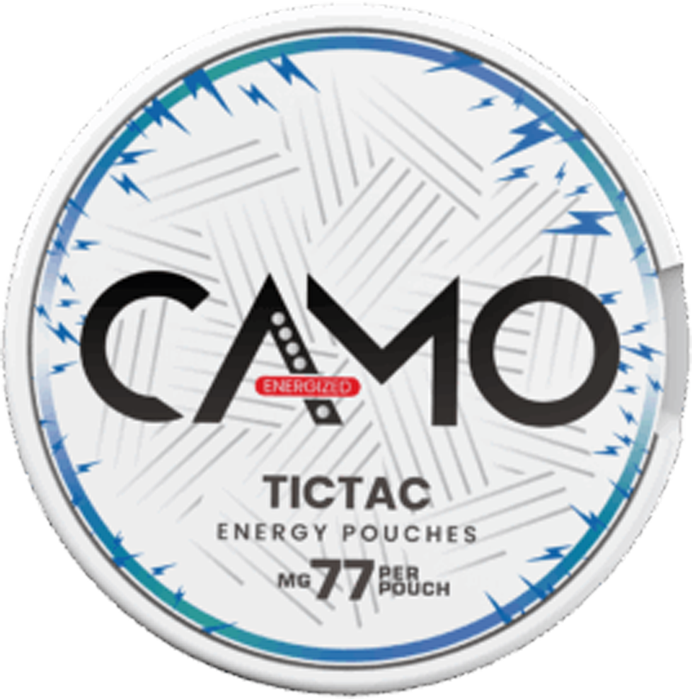 CAMO Energized – Tic Tac 77 mg Nicotine-Free