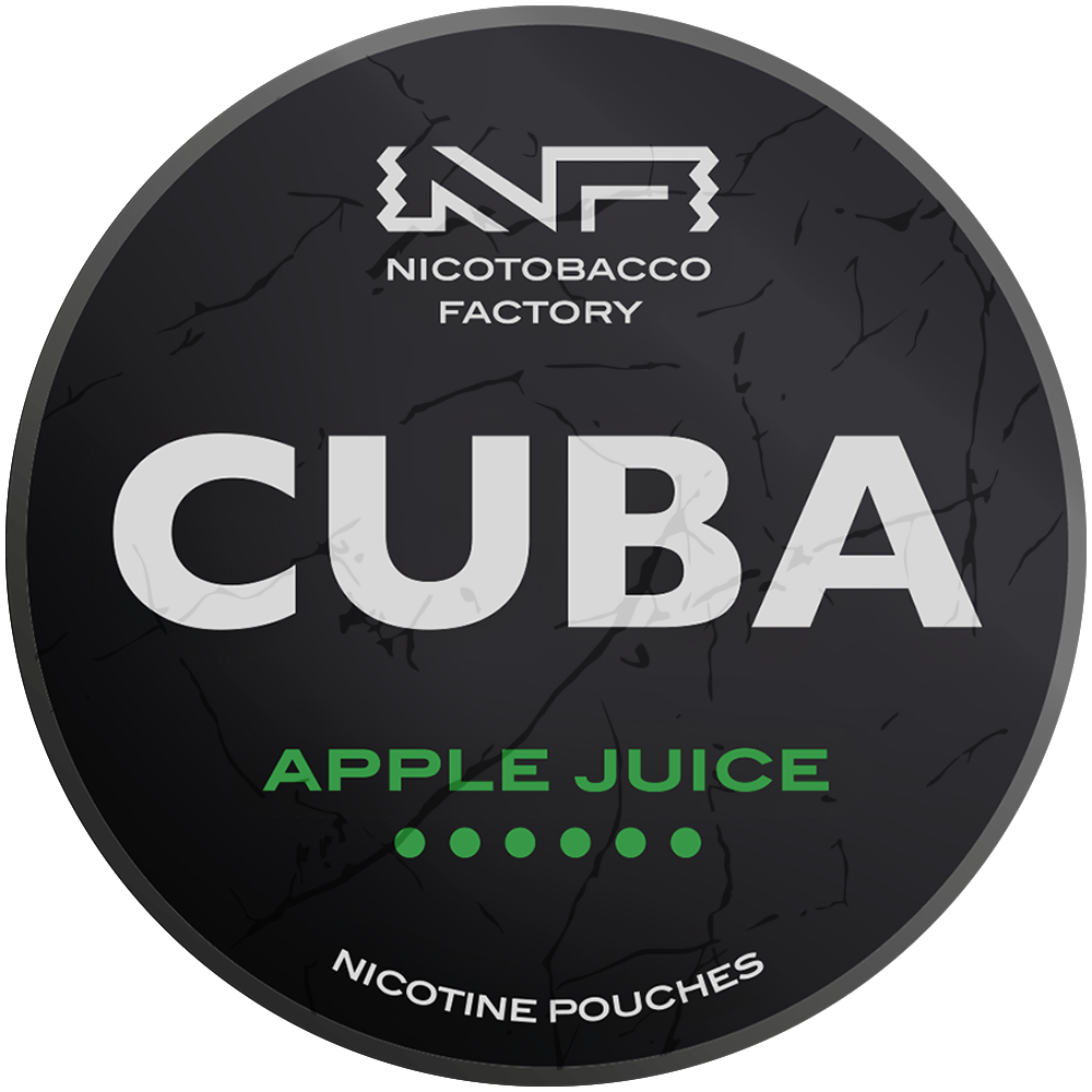 CUBA Black – Apple Juice 66 mg