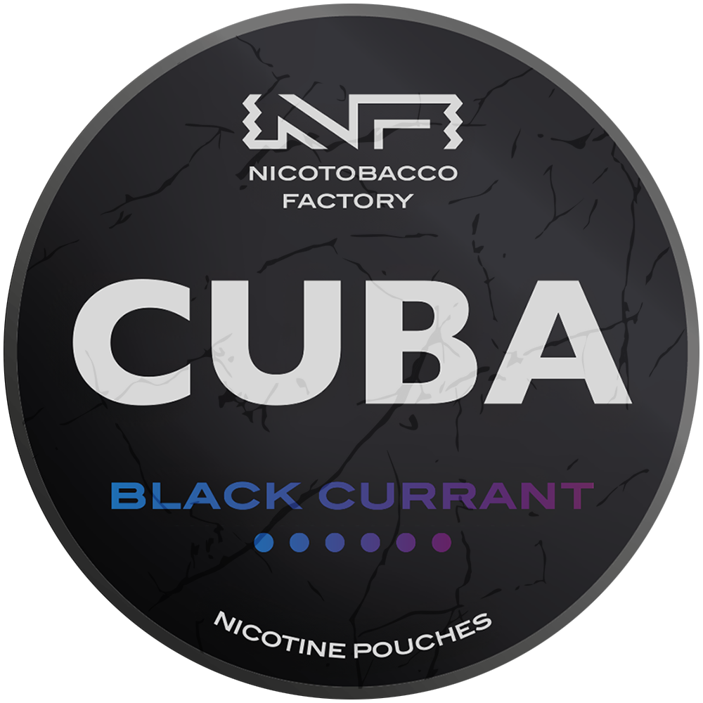 CUBA Black – Black Currant 66 mg