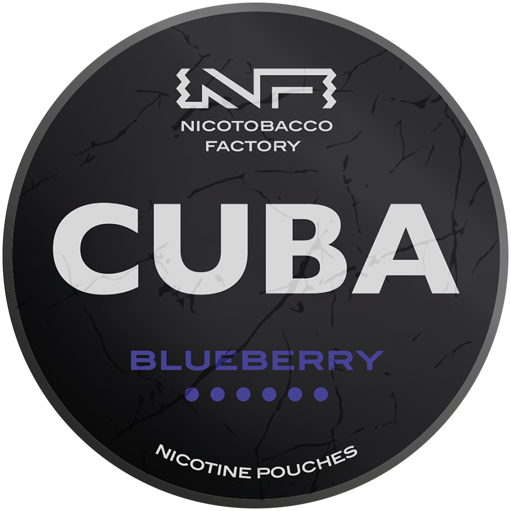 CUBA Black – Blueberry 66 mg