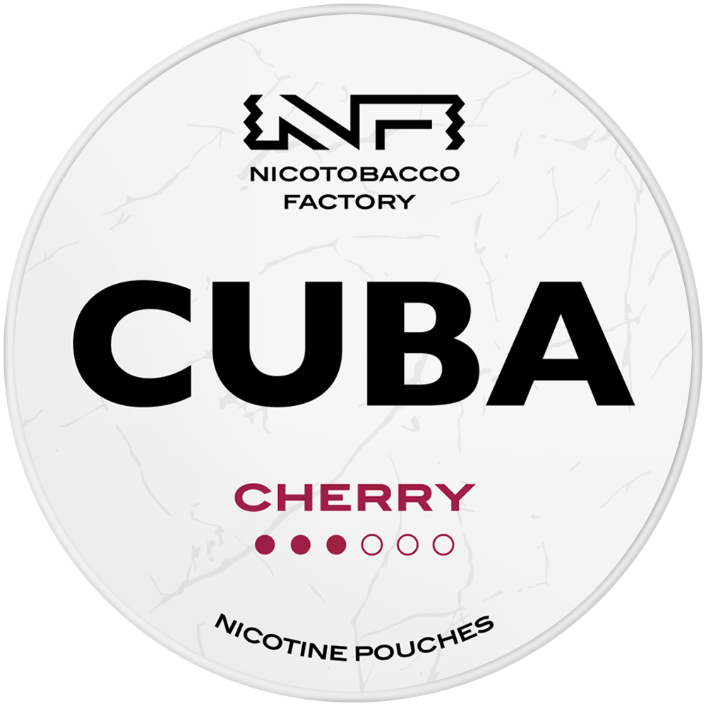 CUBA White – Cherry 16 mg