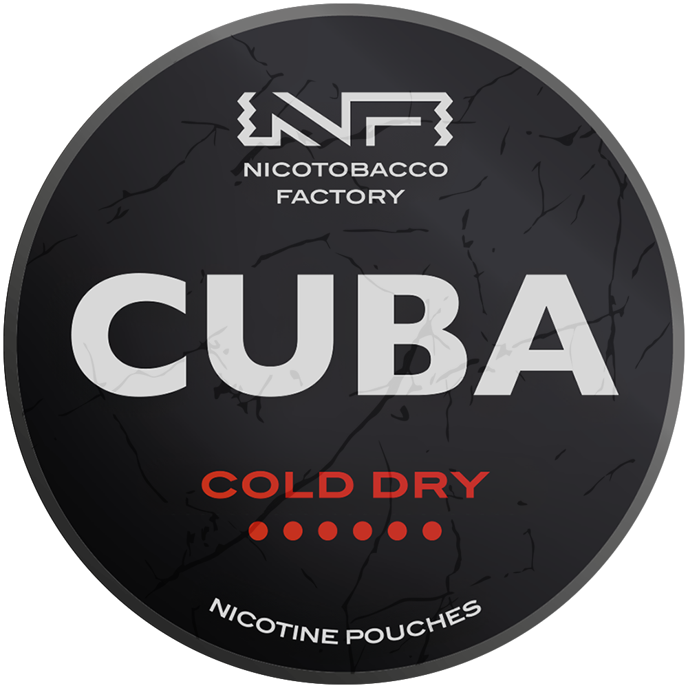 CUBA Black – Cold Dry 66 mg