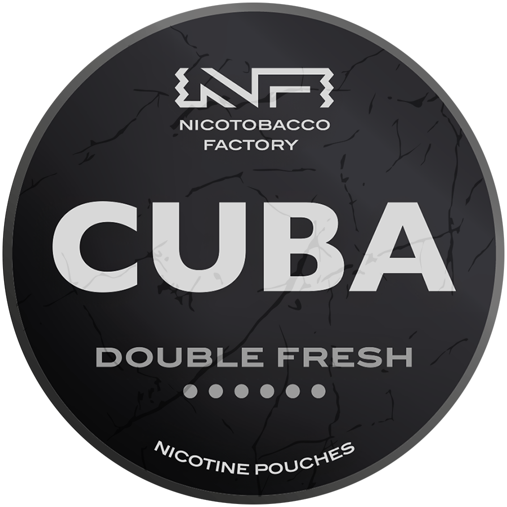 CUBA Black – Double Fresh 66 mg