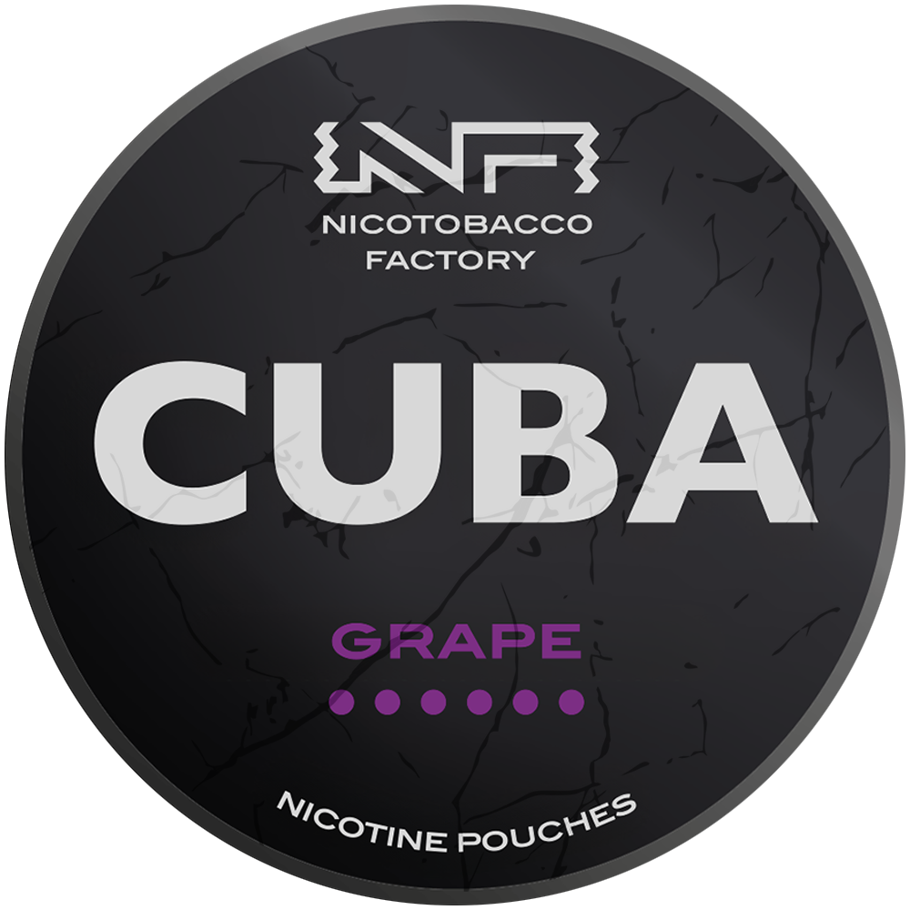 CUBA Black – Grape 66 mg
