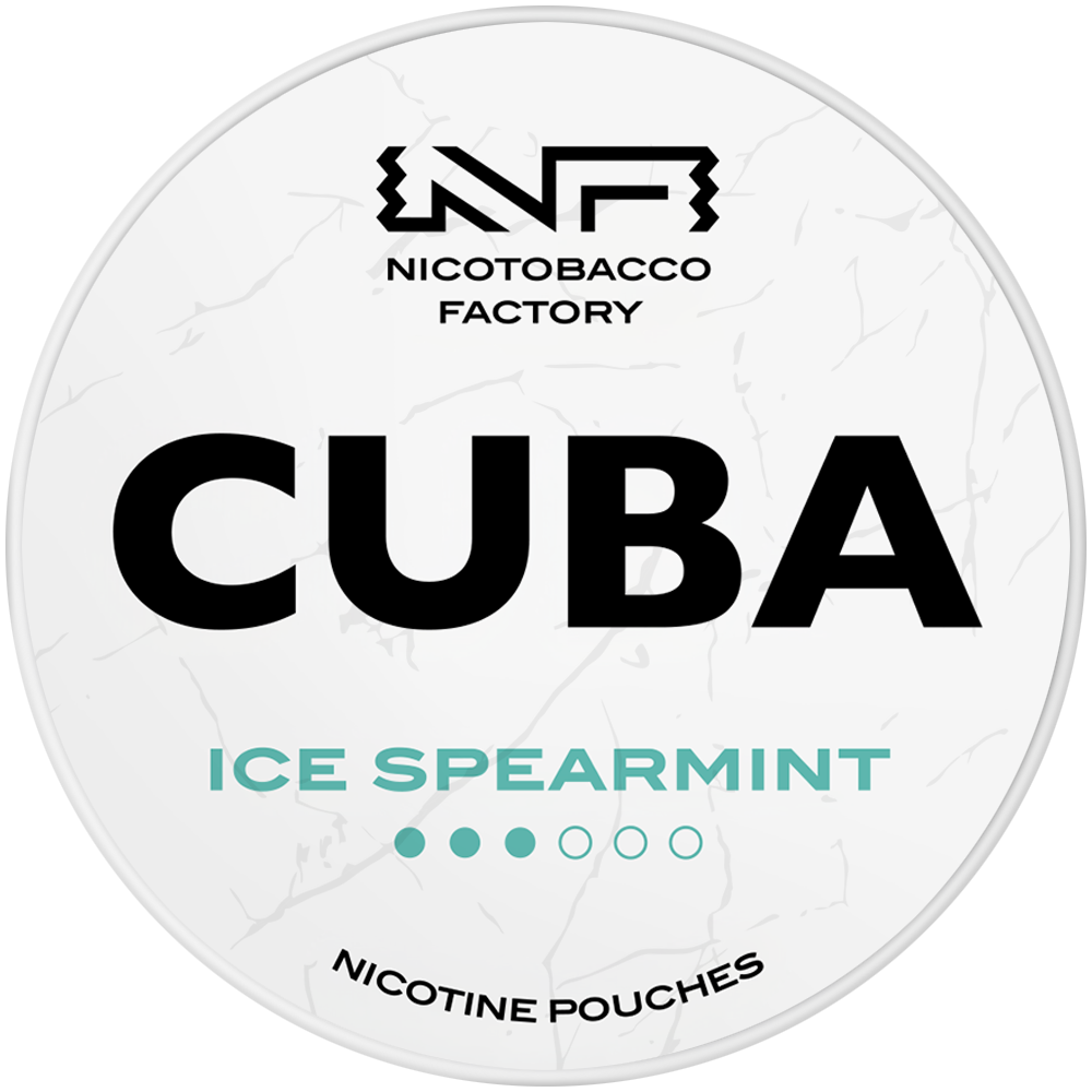 CUBA White – Ice Spearmint 16 mg