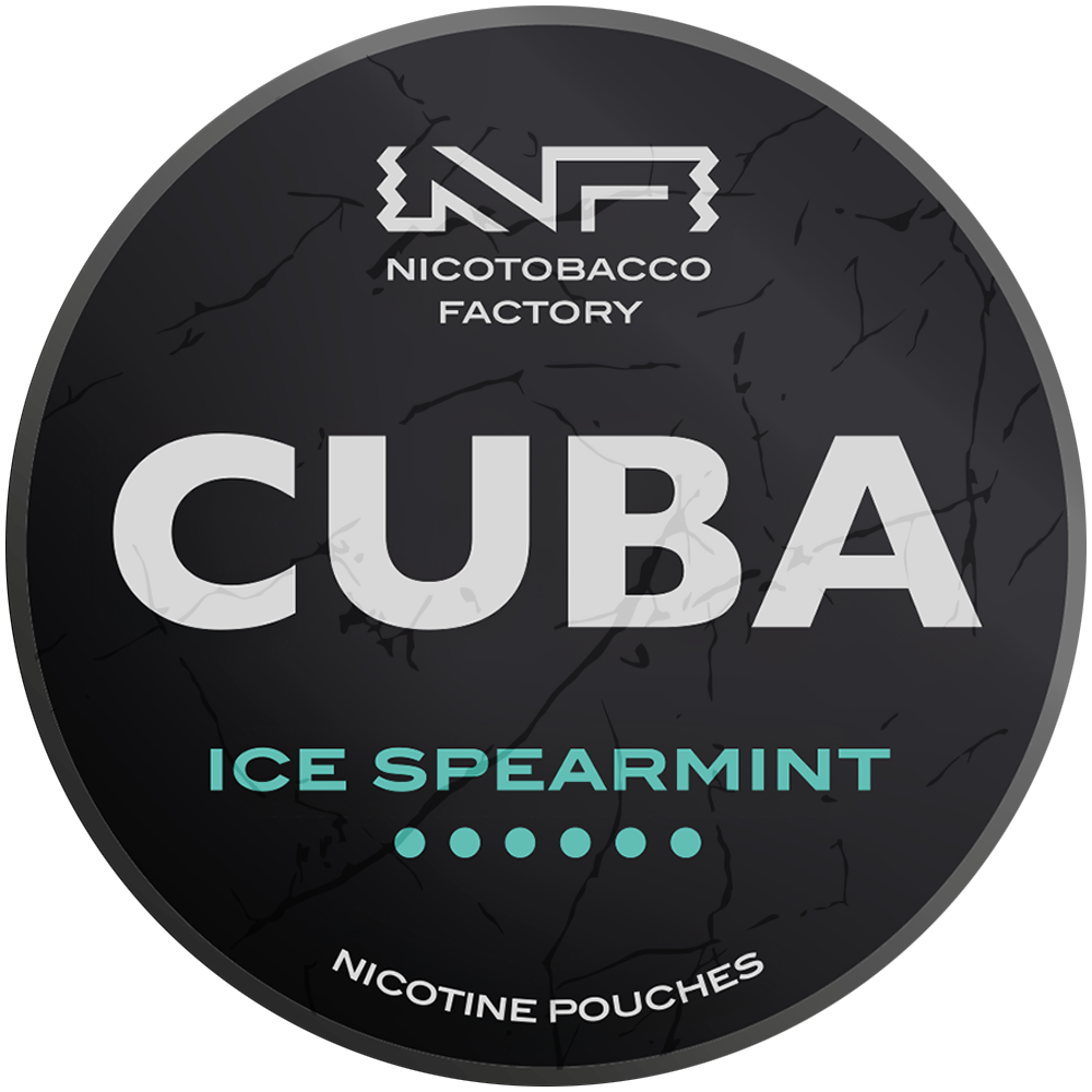 CUBA Black – Ice Spearmint 66 mg