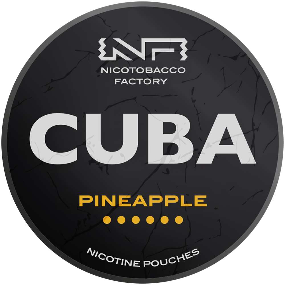 CUBA Black – Pineapple 66 mg