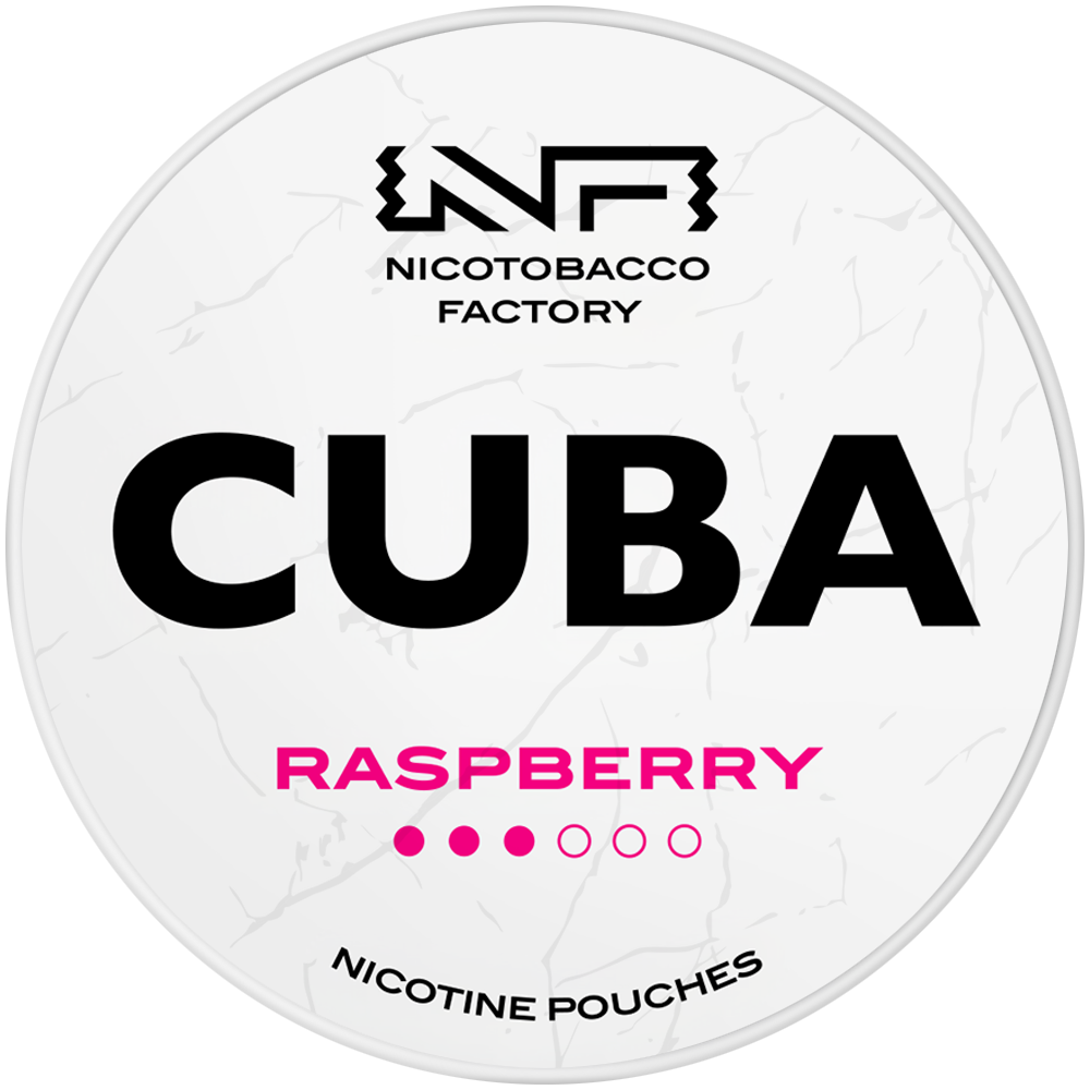CUBA White – Raspberry 16 mg