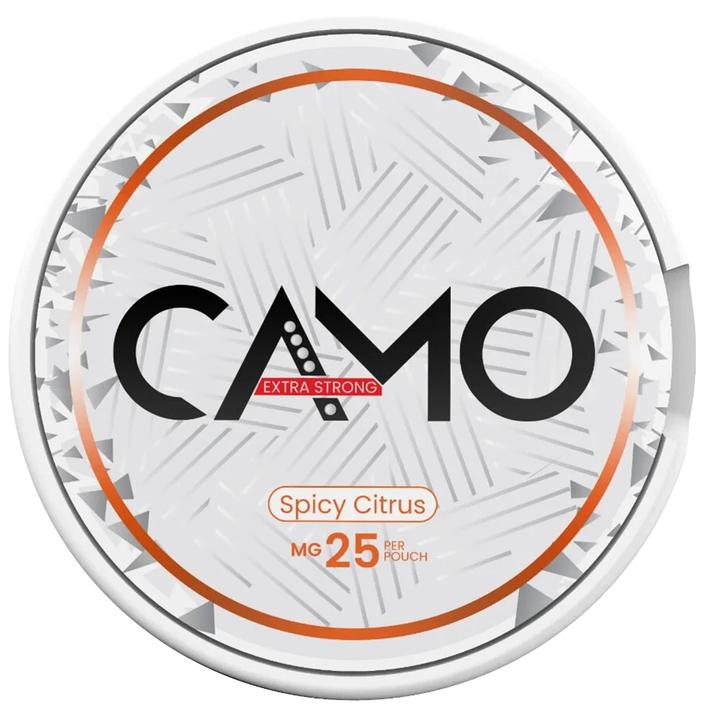 CAMO – Spicy Citrus 25 mg