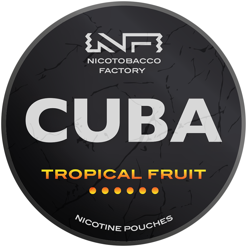 CUBA Black – Tropical Fruit 66 mg
